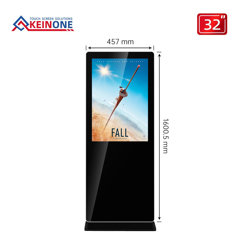 Keinone 32 inci Layar iklan vertikal (ta