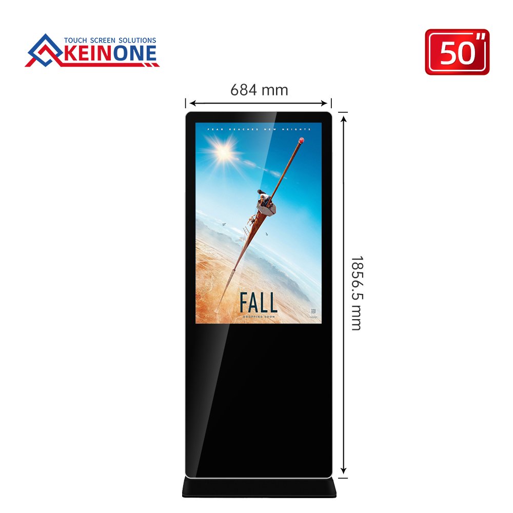 Keinone 50 inci Layar iklan vertikal (ta