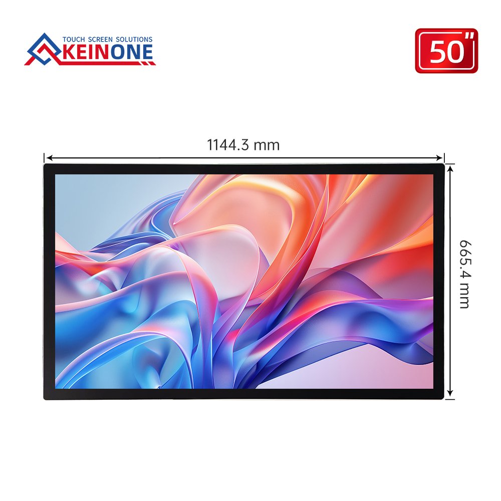 Keinone 50 inci Layar iklan yang dipasang di dinding (V100-32GB)
